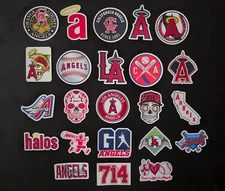 LA Los Angeles Angels Of Anaheim Stickers MLB Baseball Vinyl CA The Big A Halos