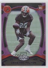 2021 Certified Rookies Mirror Purple 6/10 Demetric Felton #187 0gv7