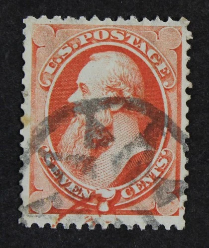 CKStamps: US Stamps Collection Scott#160 7c Used Fancy Cancel