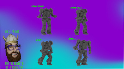 Great Wyrm Alternate Mech Model For Battletech 6mm-10mm-15mm RLWS
