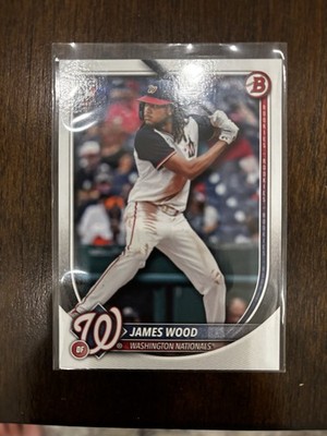 2025 Bowman James Wood #29 RC RAW