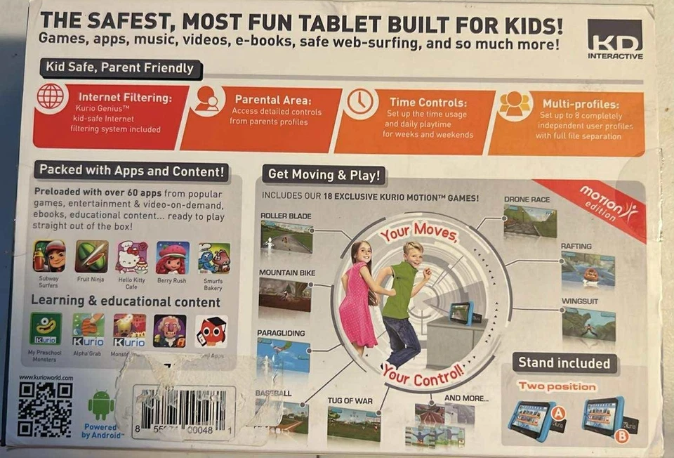 Kurio Extreme 2 Tablet ,Safe For Kids, W/ Disney Learning Apps Special Edition - Image 3 of 3