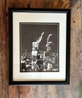Bill Bradley Signed Basketball Framed Photo