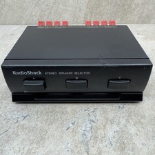RadioShack Stereo Speaker Selector 3-Way 40-240 - Tested/ Works FREE SHIPPING