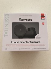 Filterbaby Skincare Filter 2.0 for Bathroom Faucet Chlorine Removal Tested Black
