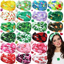 Giegxin 21 Pcs Easter Headbands for Women Bunny Egg Elastic Headband Holiday ...