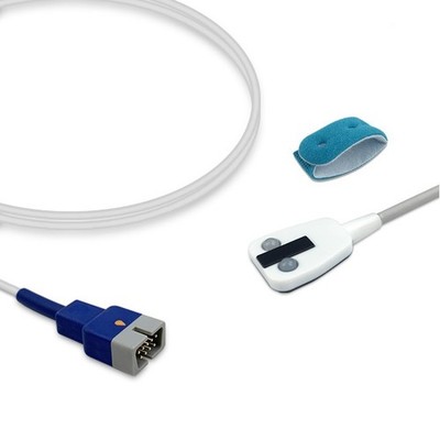 Compatible Vet Reflect SpO2 Sensor for Nellcor Nellcor OxiMax 1.0m (1Set)