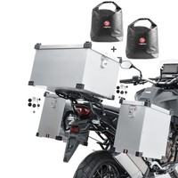 Alukoffer M15 35-40L FüR BMW F 750 / 700 GS + Topcase 60L + Innentaschen