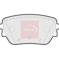 Apec BremsbeläGe FüR Mercedes A-Klasse Sal V177 2018 Hinten (R90)