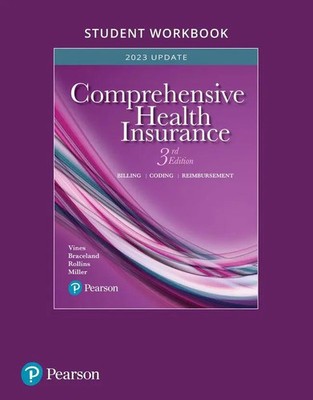 Student Workbook for Comprehensive Health Insurance: Billing, Coding, and...