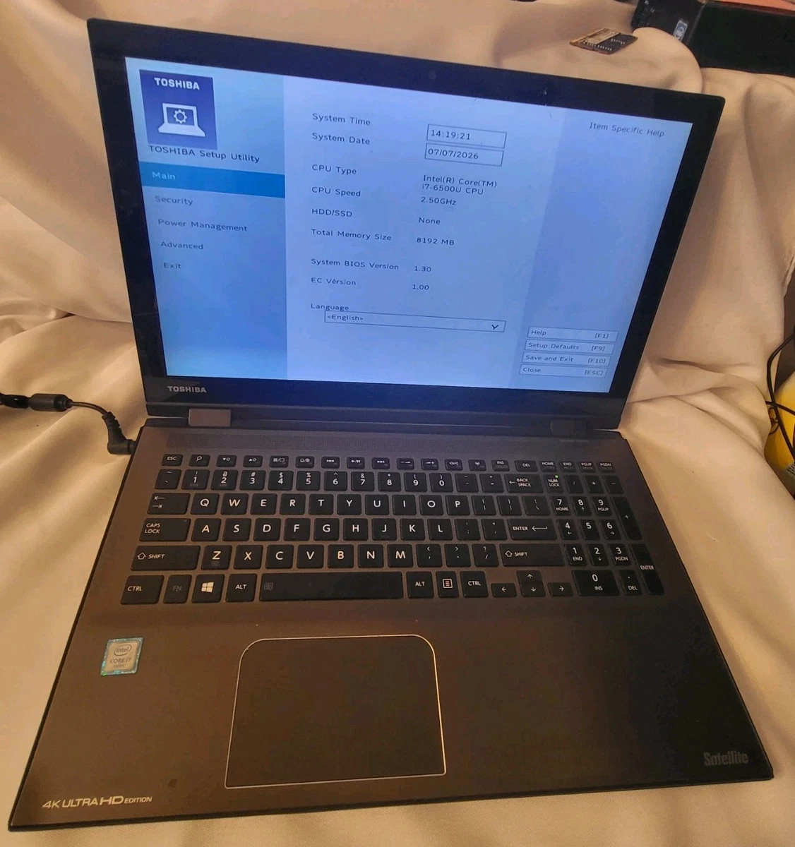 Toshiba Intel Core i7 6th Gen. 8 GB RAM PC Laptops & Netbooks for