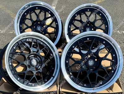 Alufelgen 19 Zoll Schwarz Hiro für Mercedes GL M R S Klasse W221 W222 5x112 Wr