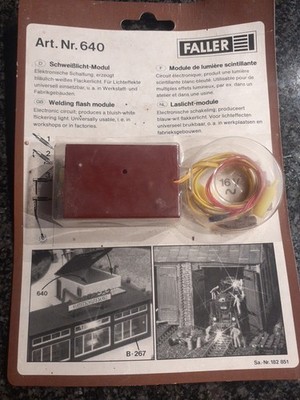 H0 FALLER Schweißlicht-Modul  640  Neu Noch Original Verpackt OVP
