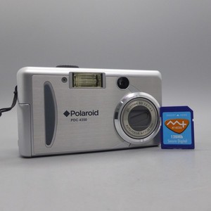Polaroid Digital Camera PDC 4350 4.2MP Silver Tested