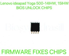 Lenovo ideapad Yoga 500-14IHW, 500-115IHW, ADMIN NO PASSWORD FIRMWARE BIOS CHIP