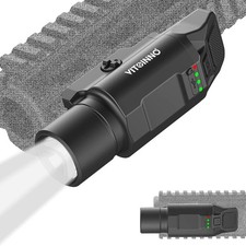 1500 Lumen Tactical Flashlight is Compatiable with Picatinny Rail for Rifle, Wea