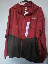 Reebok Mens Track Jacket Windbreaker NWT Size...
