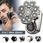 Skull Shaver Electric Head & Face Hair Shaver for Men, 6 in 1 Men Grooming Kit