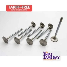 Manley 10721-8, Set of 8 Natural Stainless Sbc S/F 1.500In Exhaust Valves Perfor
