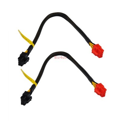 2PCS Power Cable 8pin to 8pin DELL R730 and Nvidia K80/M40/M60/P40/P100 PCIE GPU