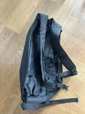 Course Motorbike schwarz Rucksack Motorrad Hartschale Air Flow