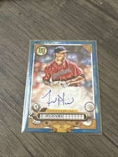 Zach Plesac 2022 Topps Gypsy Queen GQA-ZP 48/150 AUTO Guardains