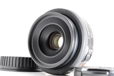 Canon EF 40mm f/2.8 STM Macro Black Lens for EF Mount w/Original