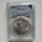 1883-O Morgan Silver Dollar $1 Silver 0.900 PCGS MS64 New Orleans Business