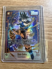 Son Goku SCR* Alt Art FB01-139 Secret Rare Dragon Ball Fusion World Card English