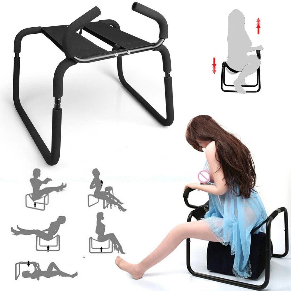 300LB Sex Aid Bounce Tool Sex Chair With Armrest Couple Love Position Stool - Image 2 of 4