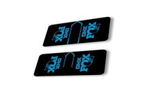 FOX DHX 2022 Performance Rear Shock Suspension Sticker Decal Adhesive Blue