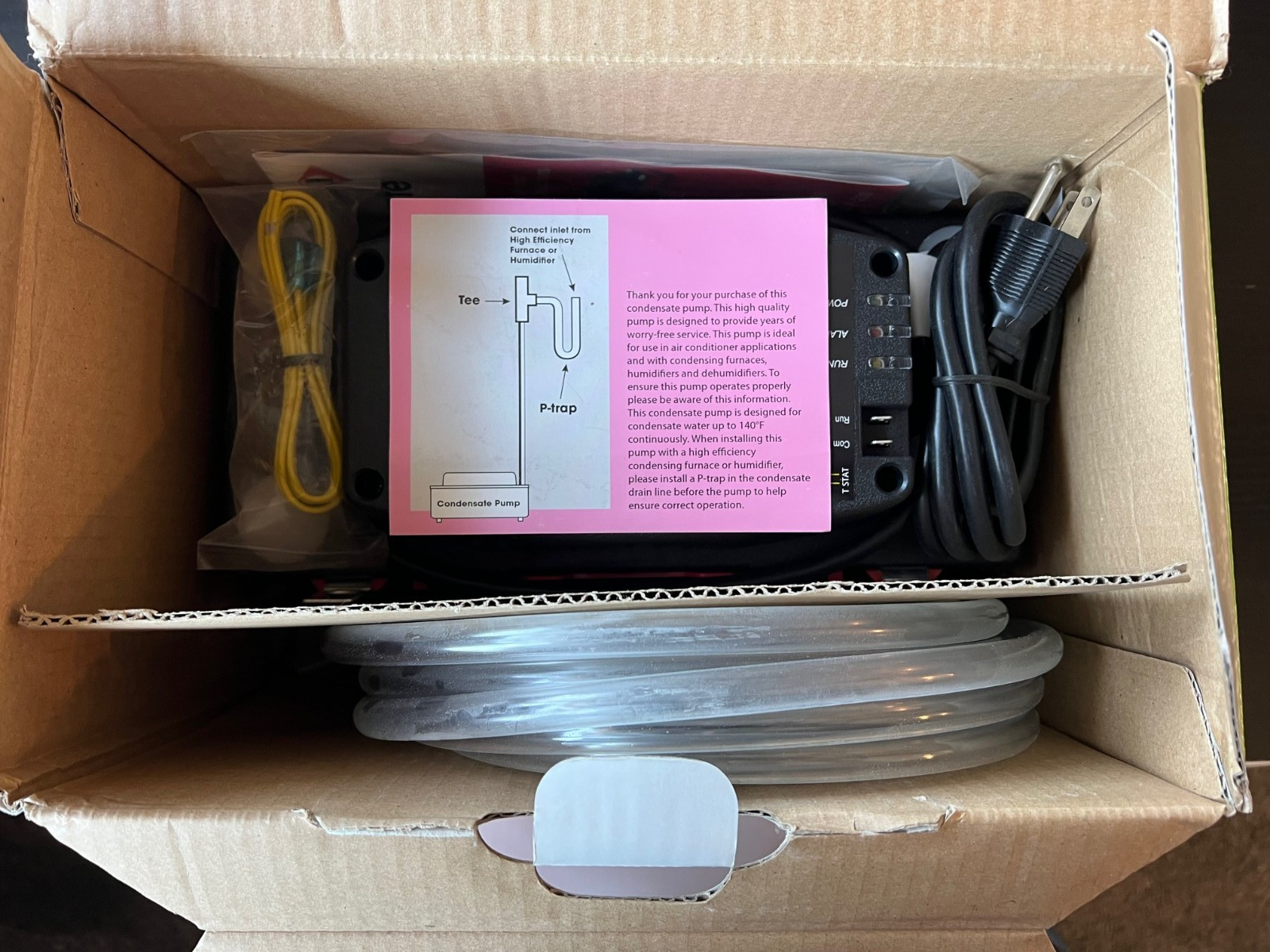 NEW DiversiTech CP-22T Condensate Pump 120 Vac 60 Hz 22' Lift