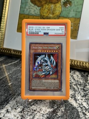 Blue Eyes Toon Dragon SRL-000 PSA 10 GEM-MT | eBay