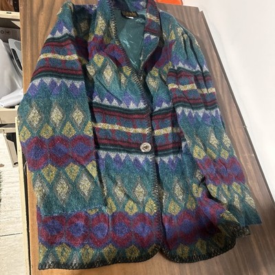 VTG David Paul New York Aztec Southwest Equestrian Blazer Women's M/L? Jacket