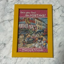 Disney Mickey and Friends 204 Piece Jigsaw Puzzle with Frame