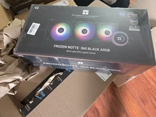 Thermalright Frozen Notte 360 Black ARGB V2 AIO Liquid CPU Cooler 360mm New