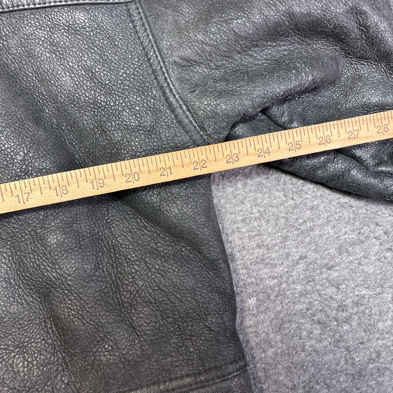 Vintage Calafate Shearling Jacket Men Medium Argentina Button Down 80s Western image 8