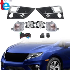 For Honda Odyssey LX EX EXL 2018 2019 2020 Front Bumper Fog Lights Turn Lamps