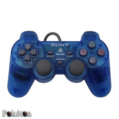 Ps One Ps1 Playstation 1  Classic Controller Dualshock blau transparent - Origin
