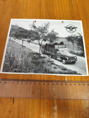 Hanomag Ihle Lkw Zugmaschine truck Werksfoto Pressefoto Prospektfoto 23
