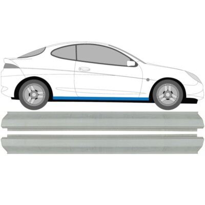 Für Ford Puma 1997-2002 Schweller Reparaturblech / Rechts und Links / Paar
