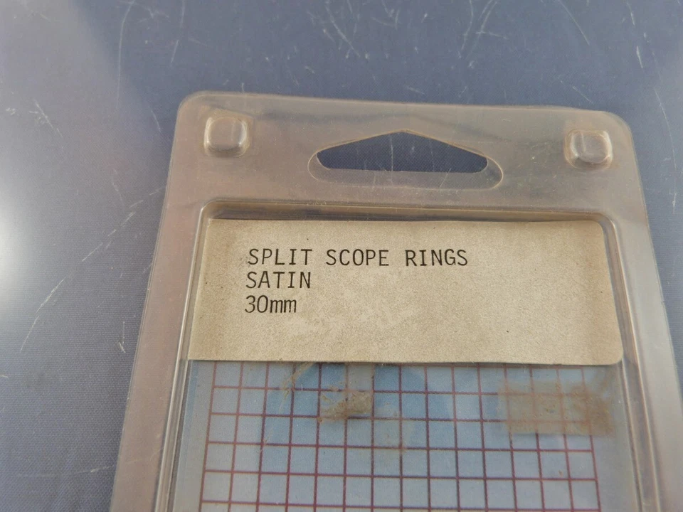 QUAKE SATIN SPLIT SCOPE RINGS 30mm for 3/4" RAIL - Image 2 of 4