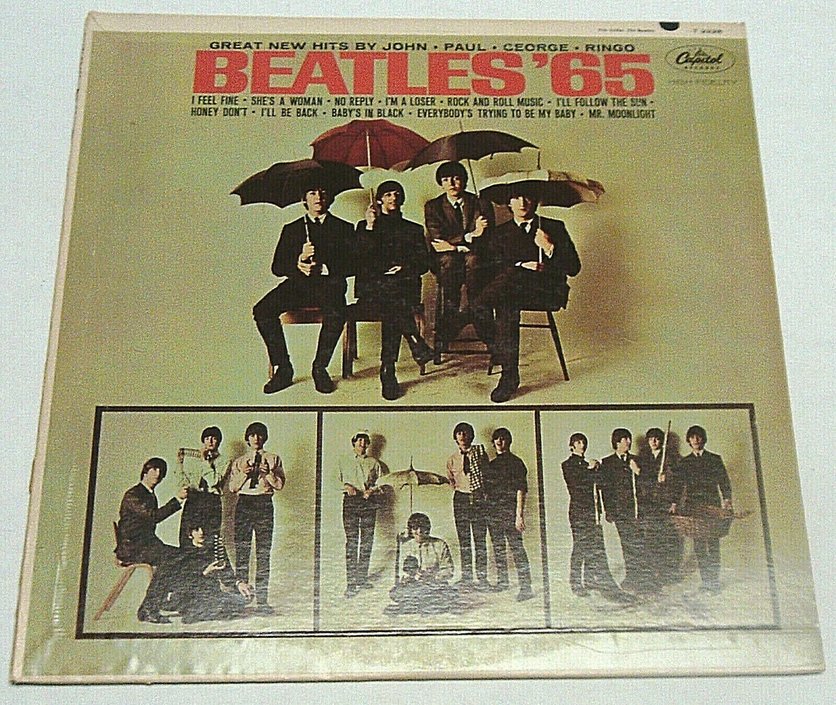 Beatles '65 Great New Hits by John, Paul, George, Ringo 33 LP