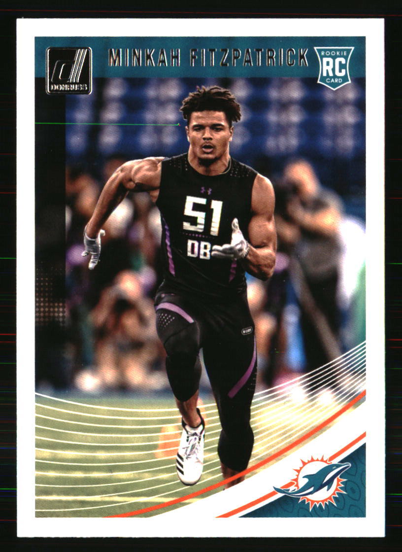 Minkah Fitzpatrick 2018 Donruss #353 FOOTBALL Card