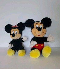VTG Mickey Minnie Mouse Plush Toy Doll Walt Disney World Disneyland