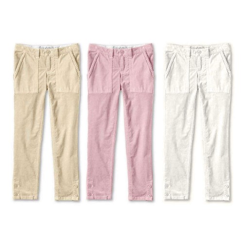 LANDS END Girls Corduroy Trousers 