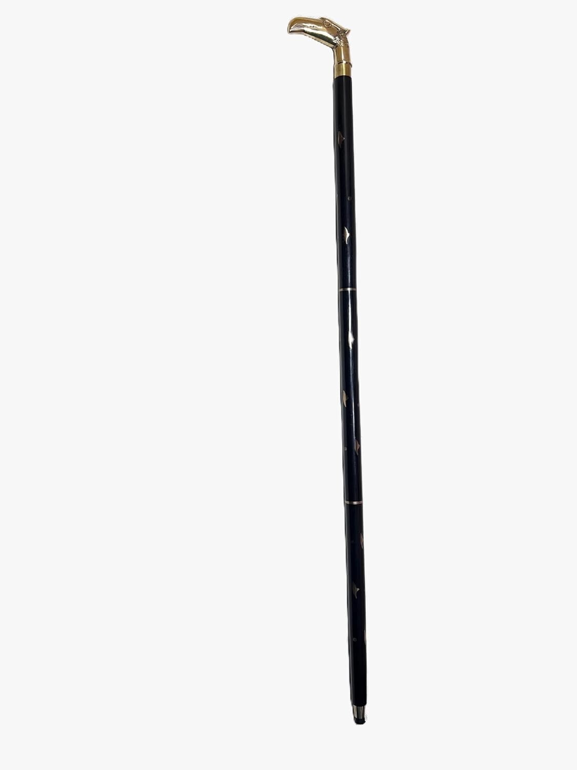 Victorian Solid Brass Eagle Head Handle for Walki… - image 1