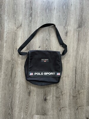Vintage 90's Polo Sport Ralph Lauren Messenger Shoulder CrossBody
