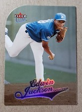 2004 Fleer Ultra Platinum Medallion Edwin Jackson 01/66 Los Angeles Dodgers #208