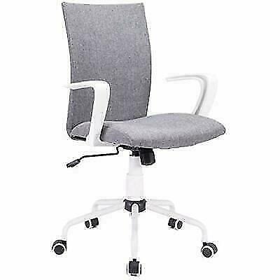 dj wang grey desk chair